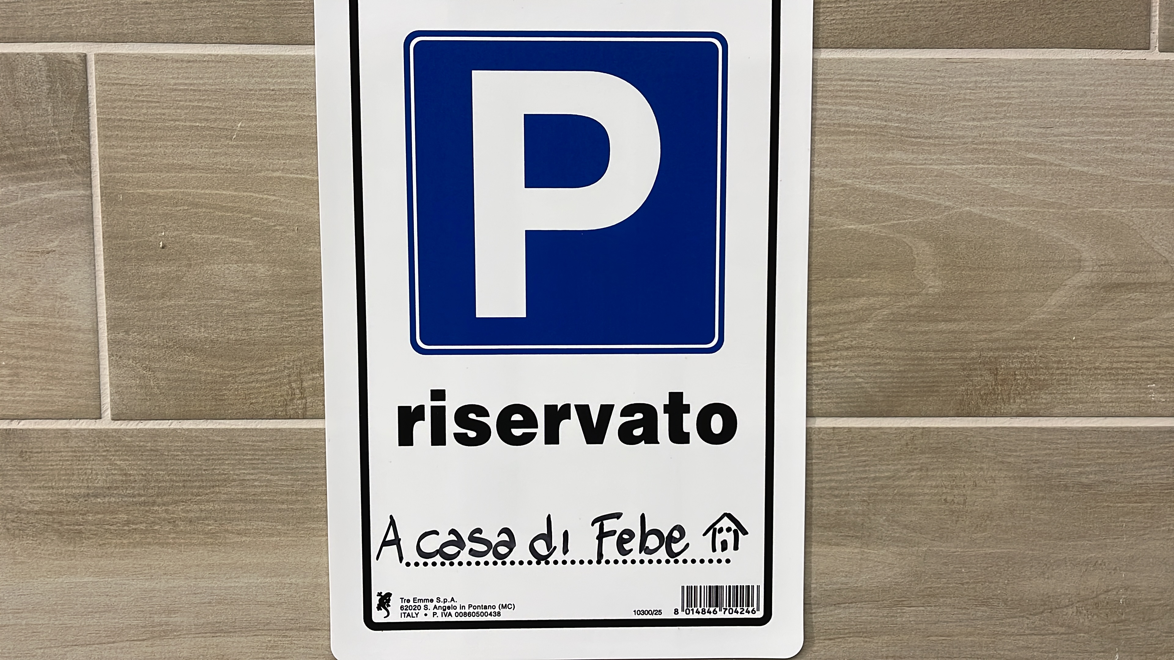 Parcheggio Riservato: "A Casa di Febe"